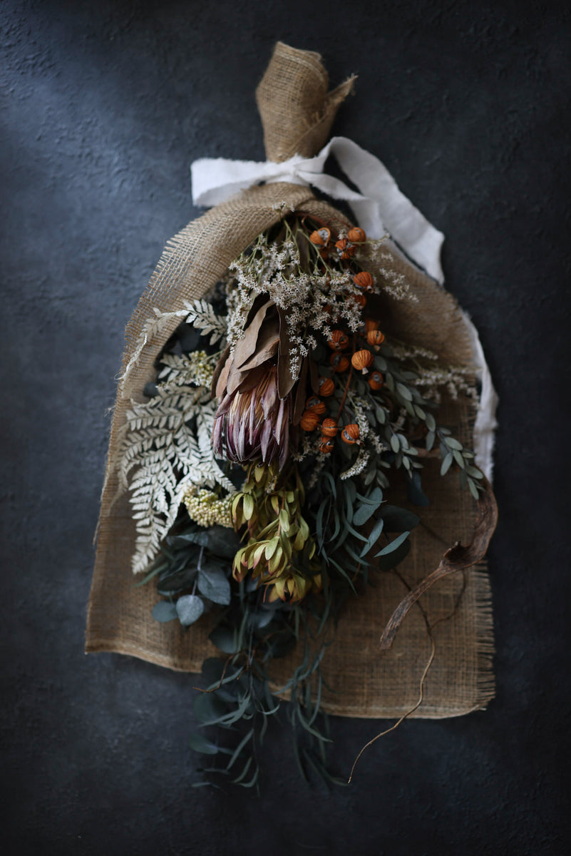 3.ユーカリスワッグ ユーカリのスワッグ 50㎝ 大きなサイズ 3種のユーカリ〜ナチュラル