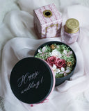 『プチフラワーギフト×モダンカリグラフィーコース・６作品制作・６回レッスン』長野県小布施教室orオンライン/フラワーレッスン・カリグラフィーレッスン