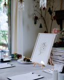 Merry Christmasスワッグお絵かき/モダンカリグラフィー体験・プライベートマンツーマンレッスン