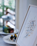 Merry Christmasスワッグお絵かき/モダンカリグラフィー体験・プライベートマンツーマンレッスン