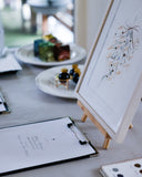 Merry Christmasスワッグお絵かき/モダンカリグラフィー体験・プライベートマンツーマンレッスン