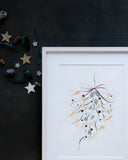 Merry Christmasスワッグお絵かき/モダンカリグラフィー体験・プライベートマンツーマンレッスン