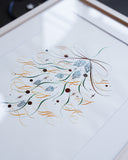 Merry Christmasスワッグお絵かき/モダンカリグラフィー体験・プライベートマンツーマンレッスン