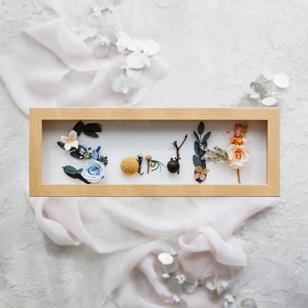 想い彩る お花文字L・イニシャル