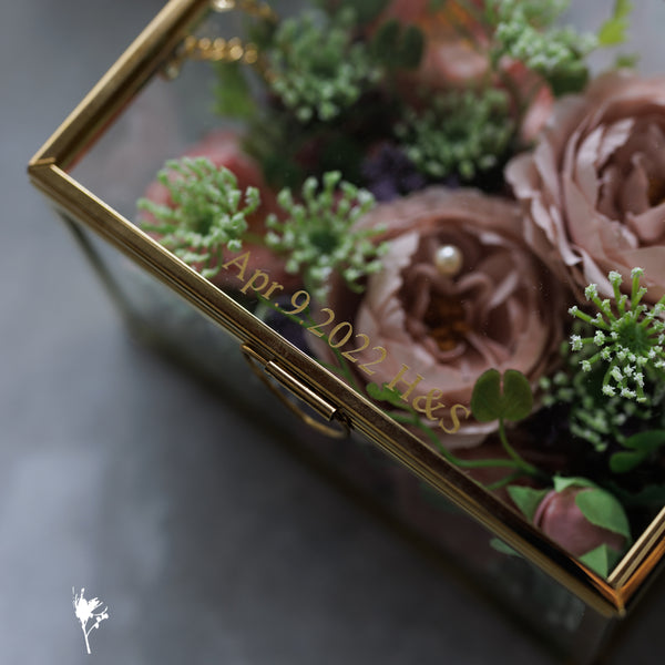 ガラス文字制作