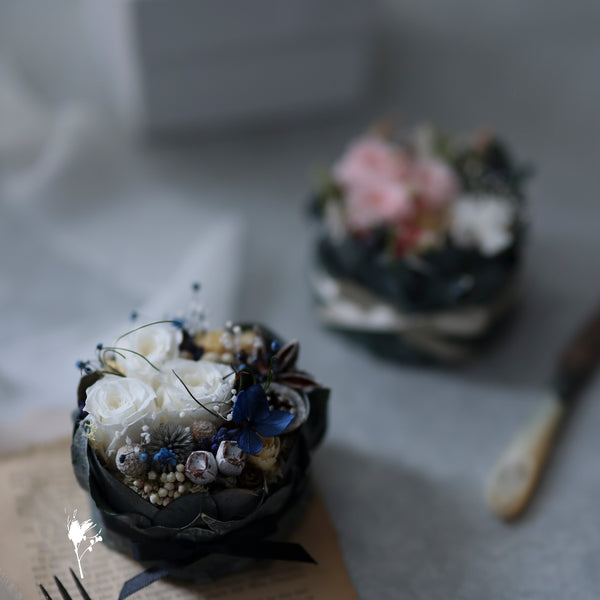 ボタニカルフラワーケーキ　BOX入り・S